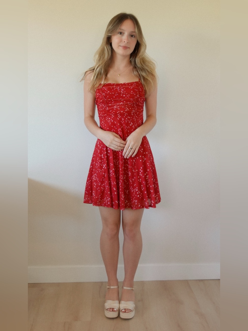 Red Valentines Day Dress